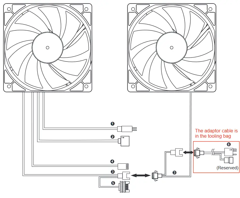AZZA CSAZ-480 Aero Gaming Computer Case - Fan Installation Version 2