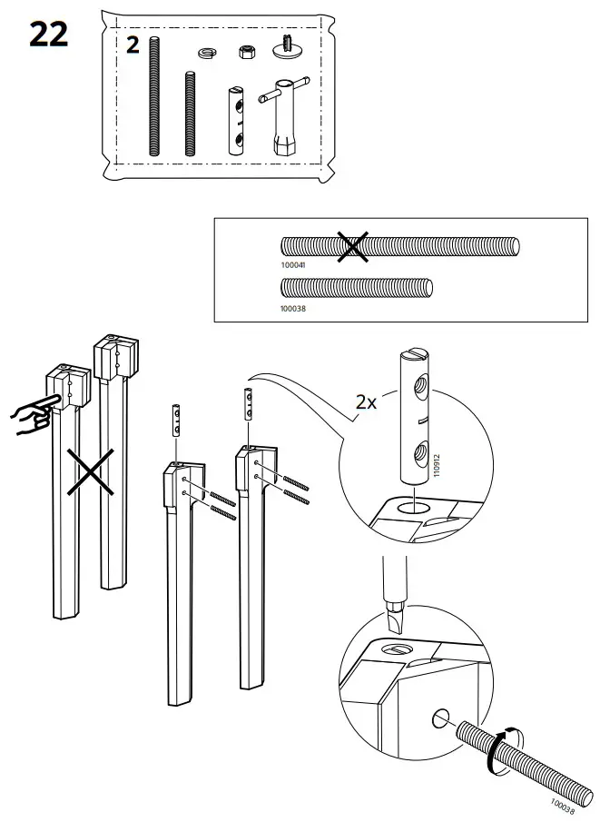 IKEA EKEDALEN Extendable Table - fig 15