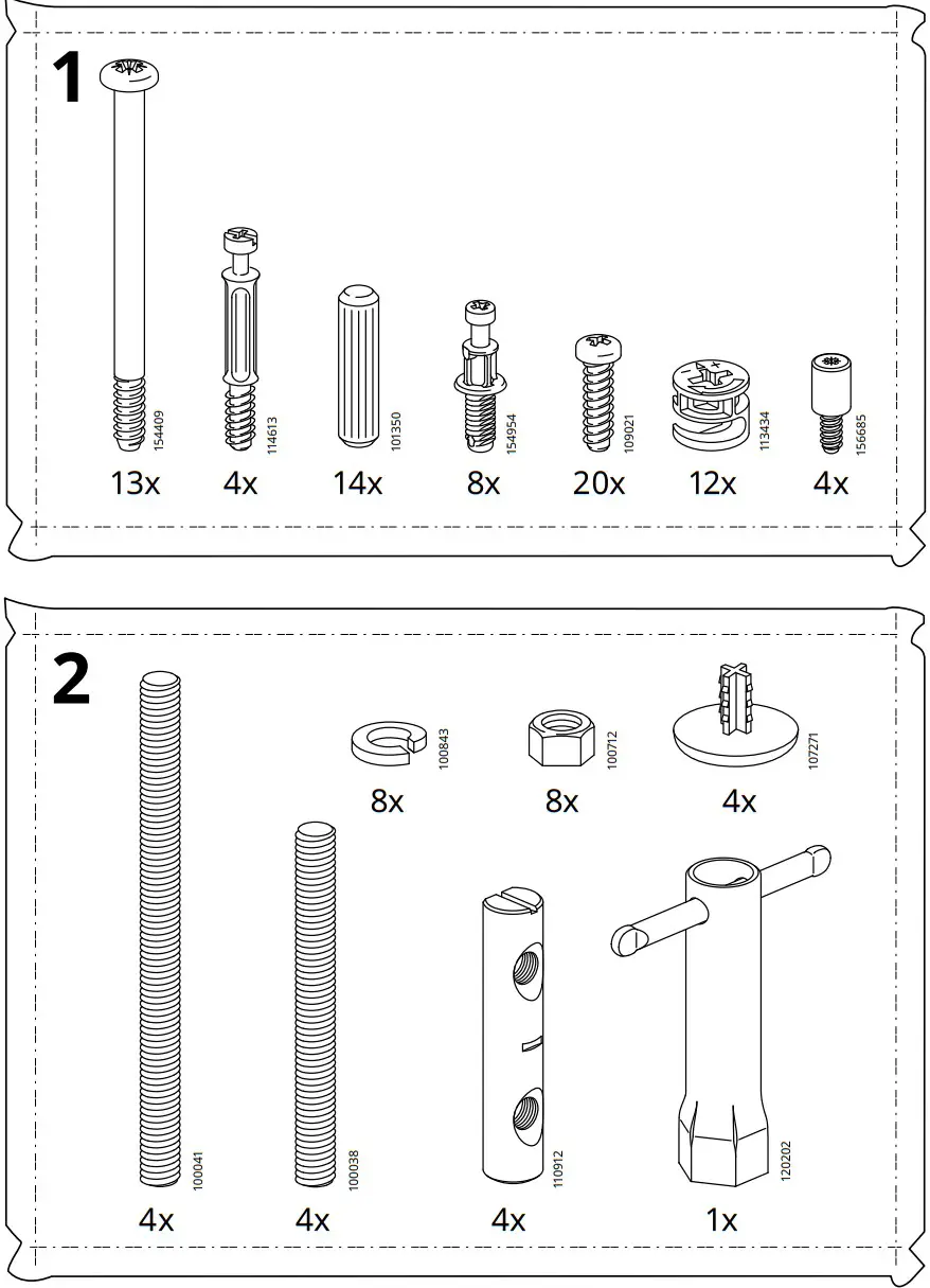 IKEA EKEDALEN Extendable Table - fig