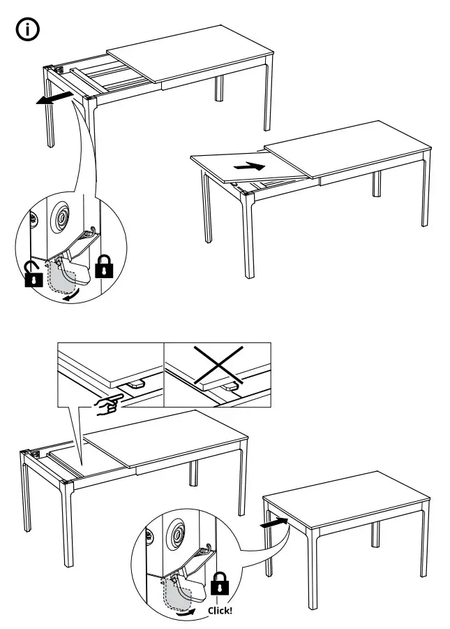 IKEA EKEDALEN Extendable Table - fig 22