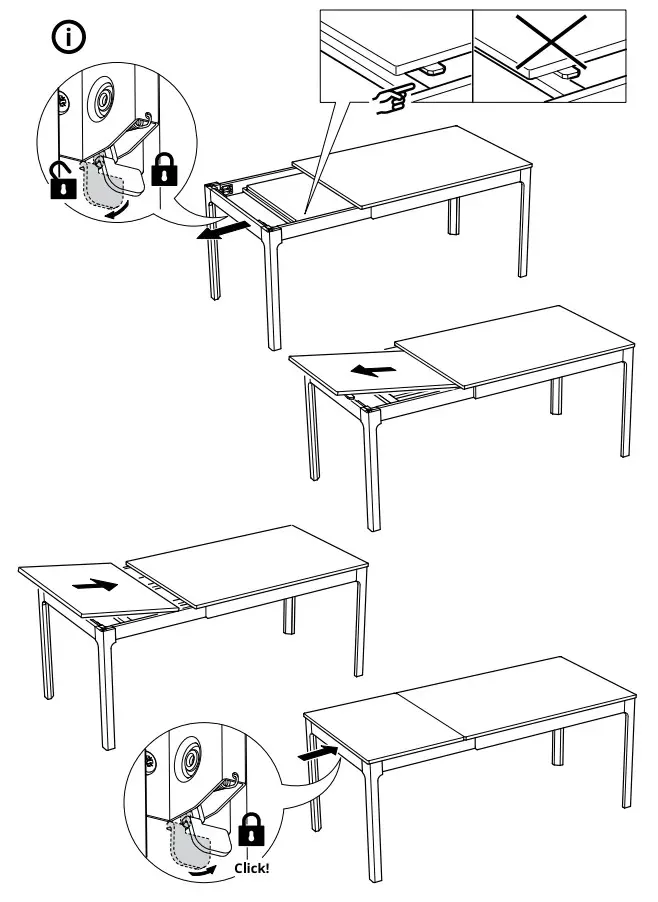 IKEA EKEDALEN Extendable Table - fig 23