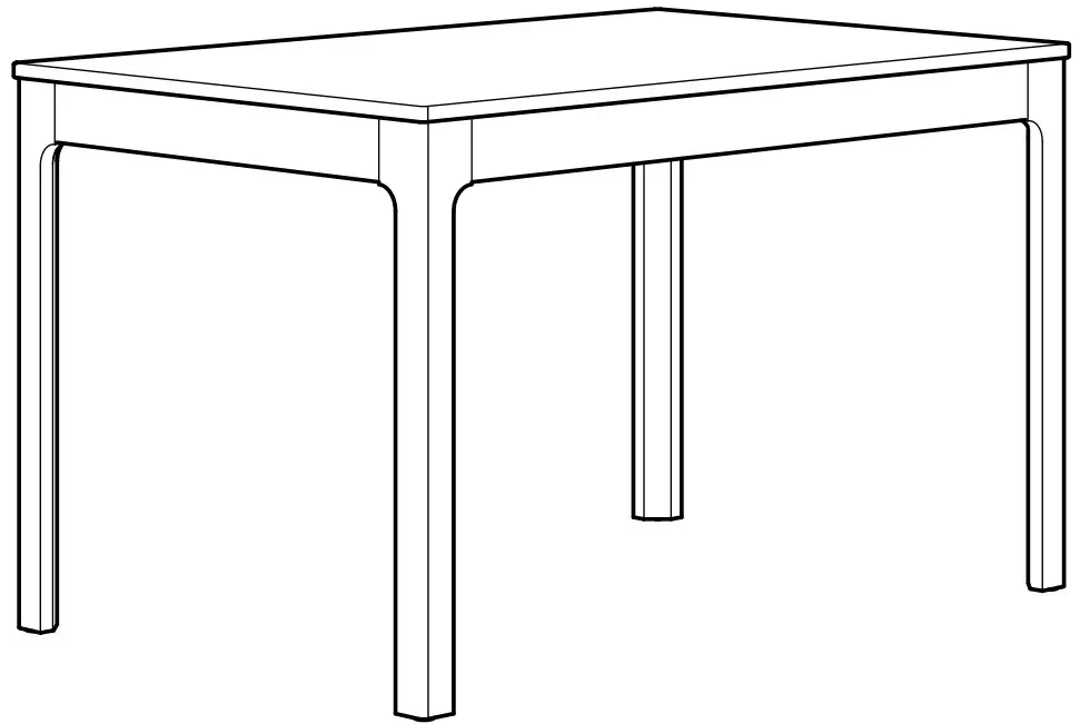 IKEA EKEDALEN Extendable Table