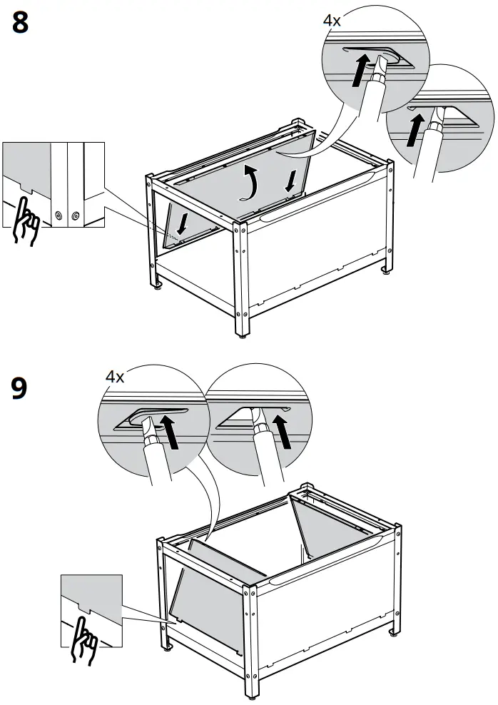 IKEA GRILLSKÄR Storage Box - Assembly 3