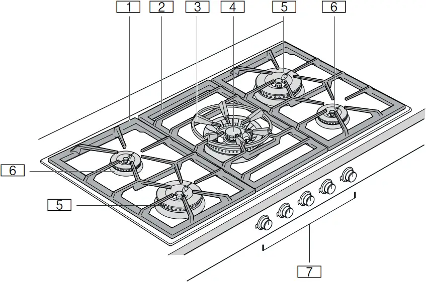 Gaggenau VG491215AU - Gas Hob