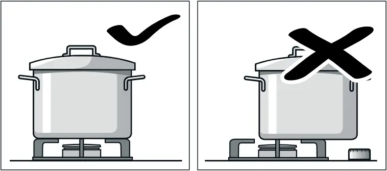 Gaggenau VG491215AU - Precautions for use 4