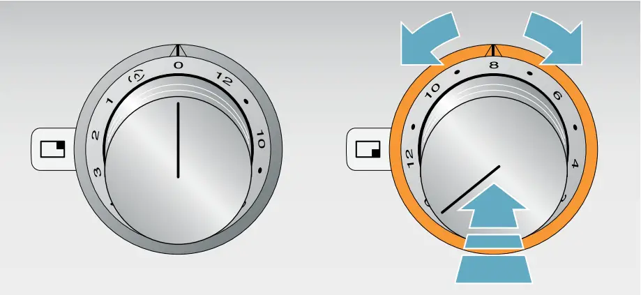 Gaggenau VG491215AU - Switching on