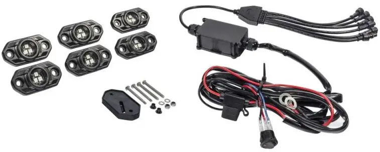 LINDETC RGBW LED Rock Light