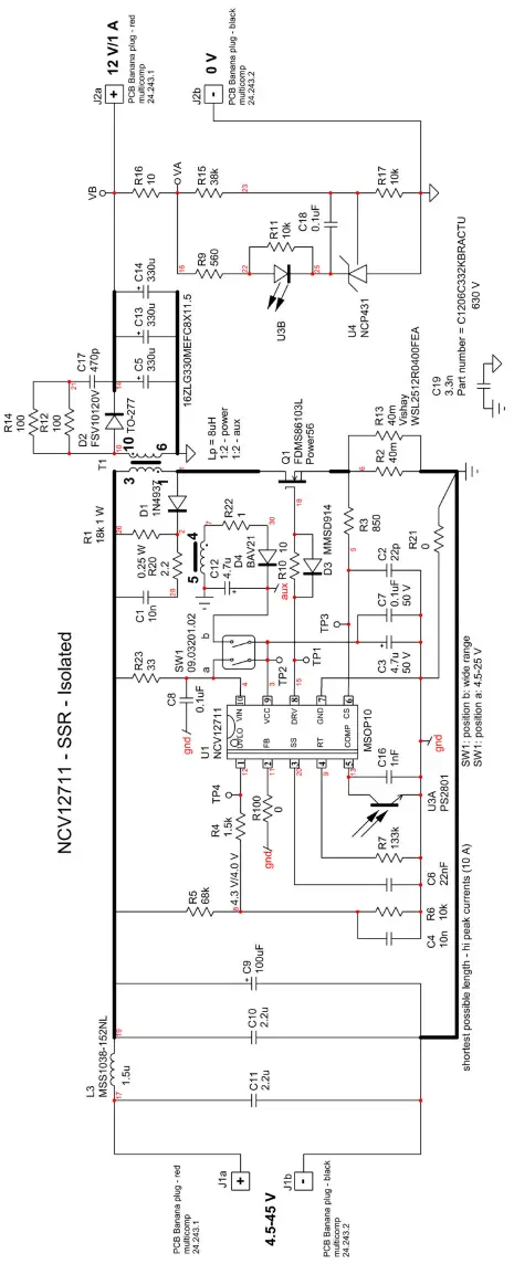 Evaluation Board Schematic Diagram