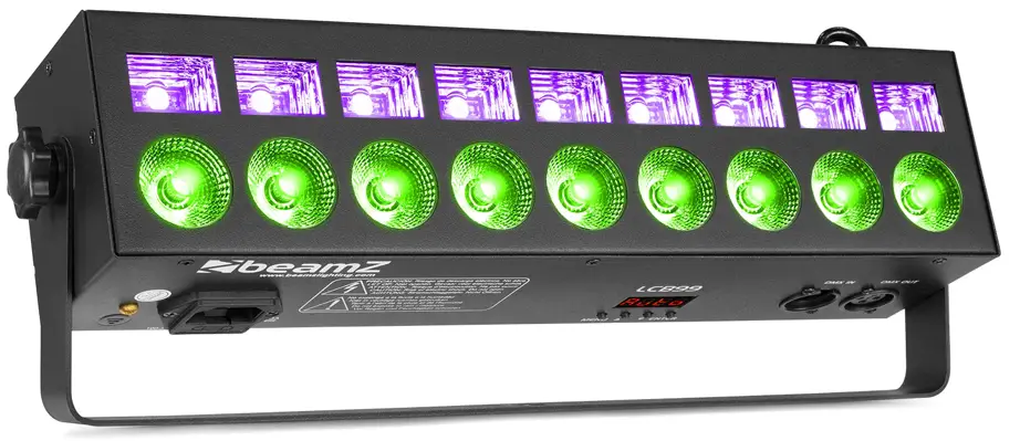 beamZ LCB99 LED Bar 2 In 1 Effect RGBW and UV Light