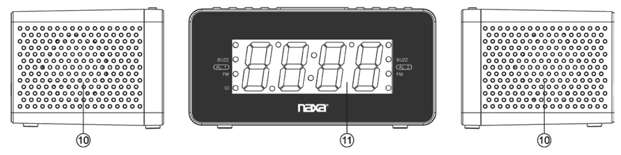 Naxa NRC-191 QI Wireless Dual Alarm Clock-fig- (6)