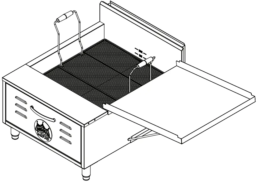 CARNIVAL KING 382DFCG23N Gas Funnel Cake Fryers