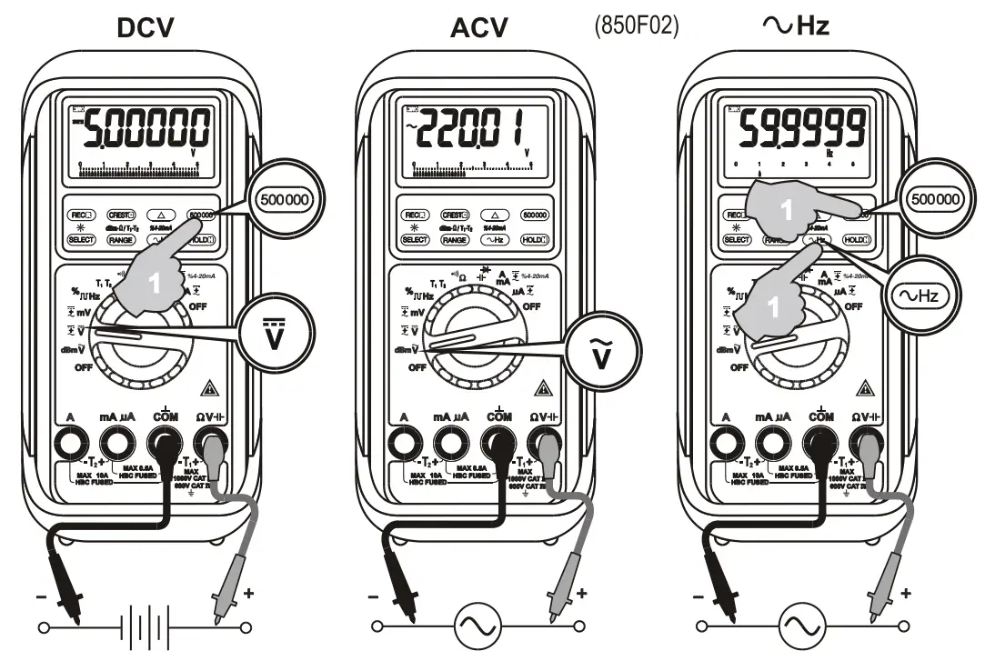 BRYMEN BM857s Digital Multimeter - Line Level 1