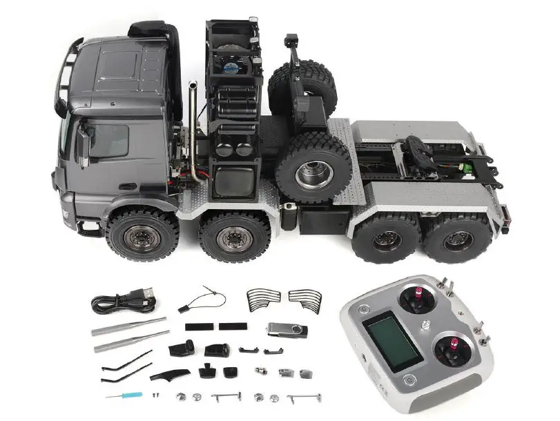 RC4WD VV-JD00063 1-14 8x8 Tonnage Heavy Tow RTR Truck-fig-2