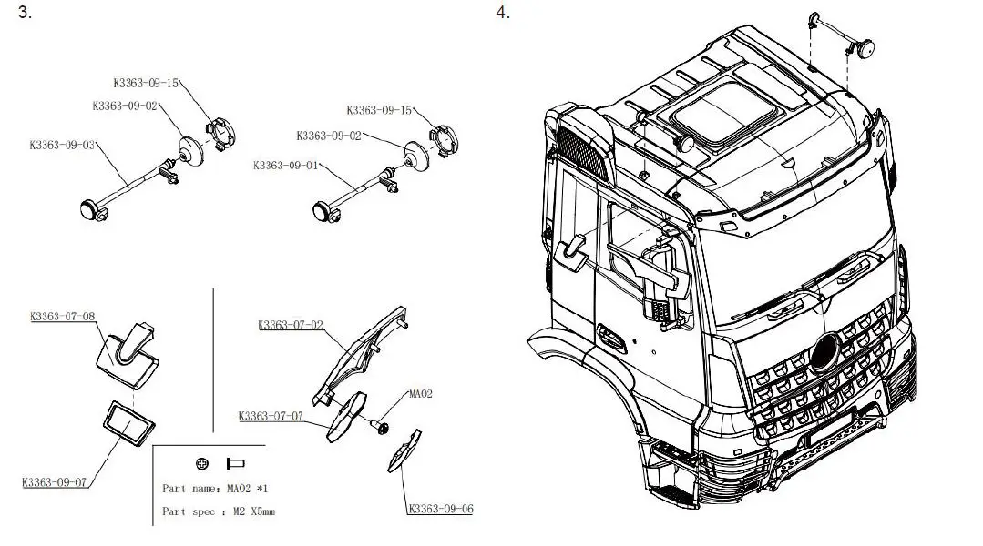 RC4WD VV-JD00063 1-14 8x8 Tonnage Heavy Tow RTR Truck-fig-8