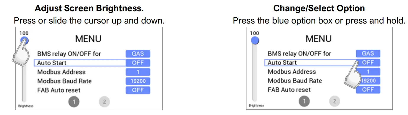TFT CAGS MERLIN GDPX Addressable Safe Area Gas Detecotrontroller - Configuration Settings