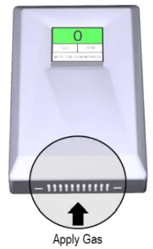 TFT CAGS MERLIN GDPX Addressable Safe Area Gas Detecotrontroller - Test Detector