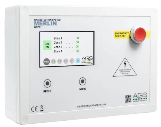 TFT CAGS MERLIN GDPX Addressable Safe Area Gas Detecotrontroller