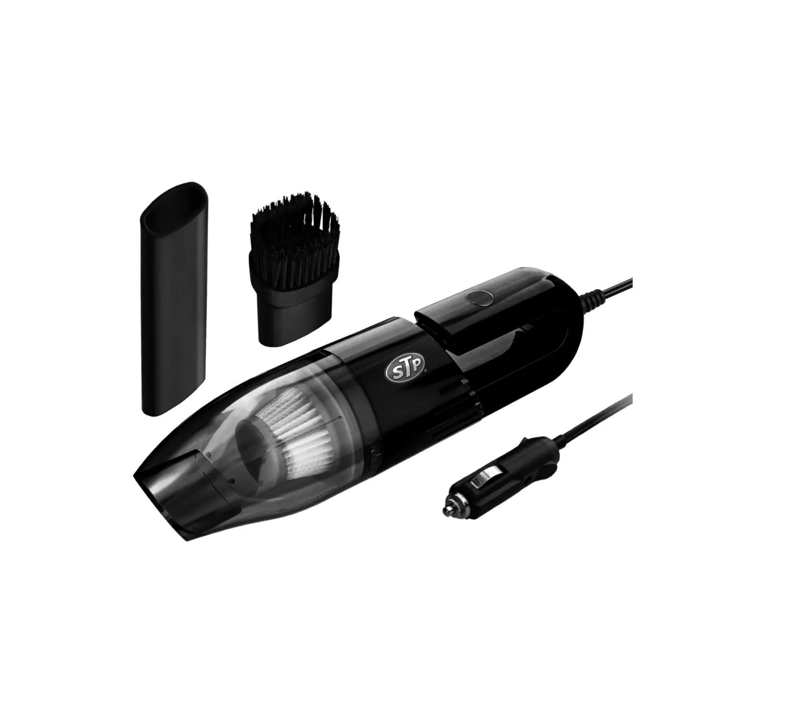 Stp Scv4-1000-blk Compact Car Vacuum Cleaner Handheld With Dc Power Adapter User Manual
