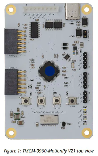 TRINAMIC TMCM-0960-MOtionPy V21 Board - Getting Started