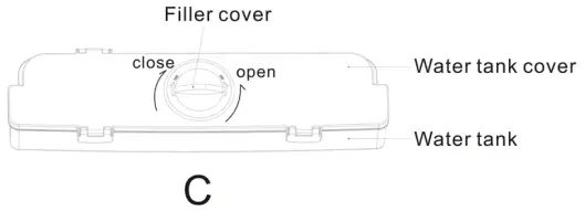 CANDY CCG1S 518EX Refrigerator - Water dispenser