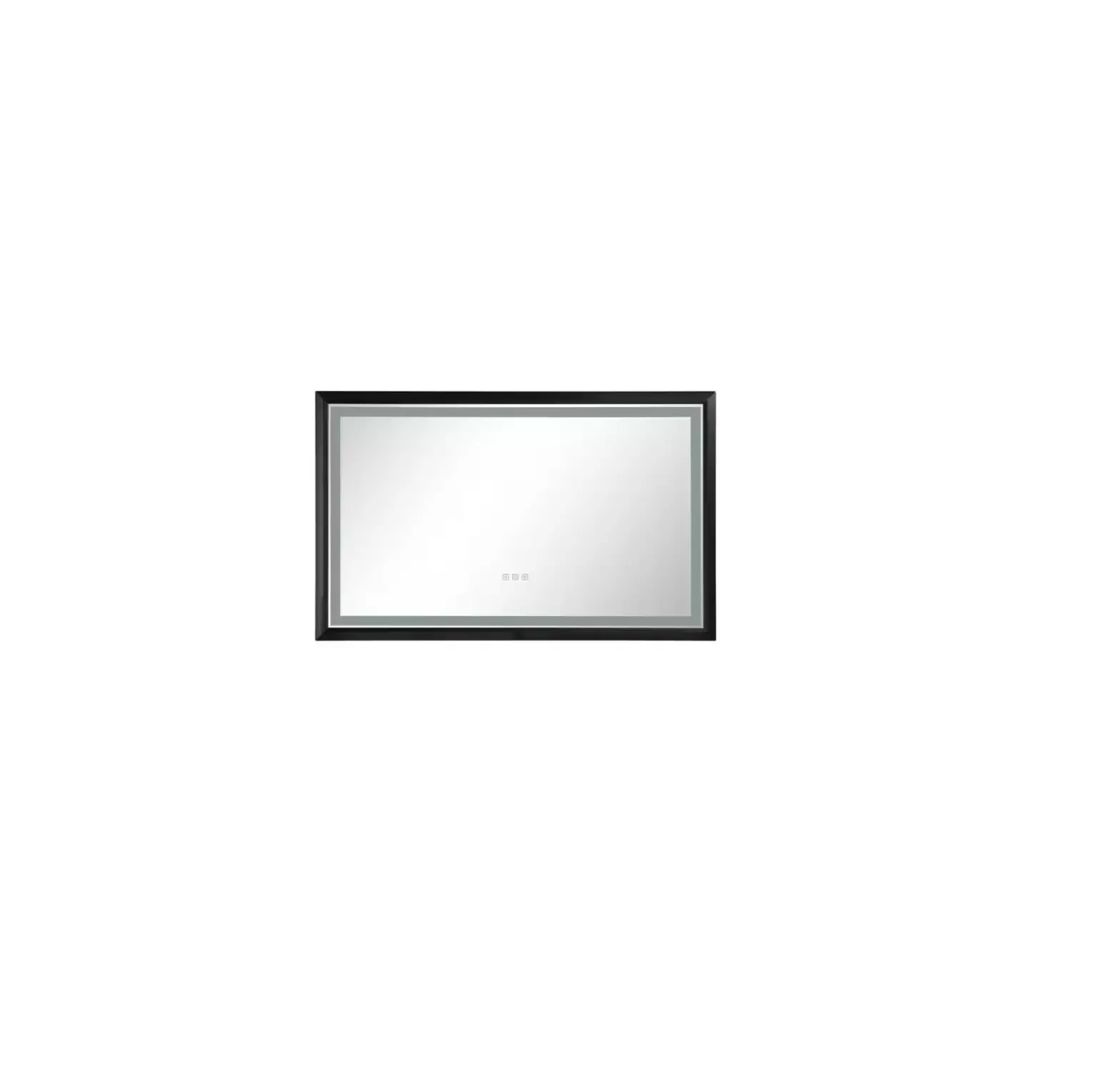 Unbranded S92851684 Rectangular Framed Anti Fog Dimmable Wall Bathroom Vanity Mirror Instruction Manual