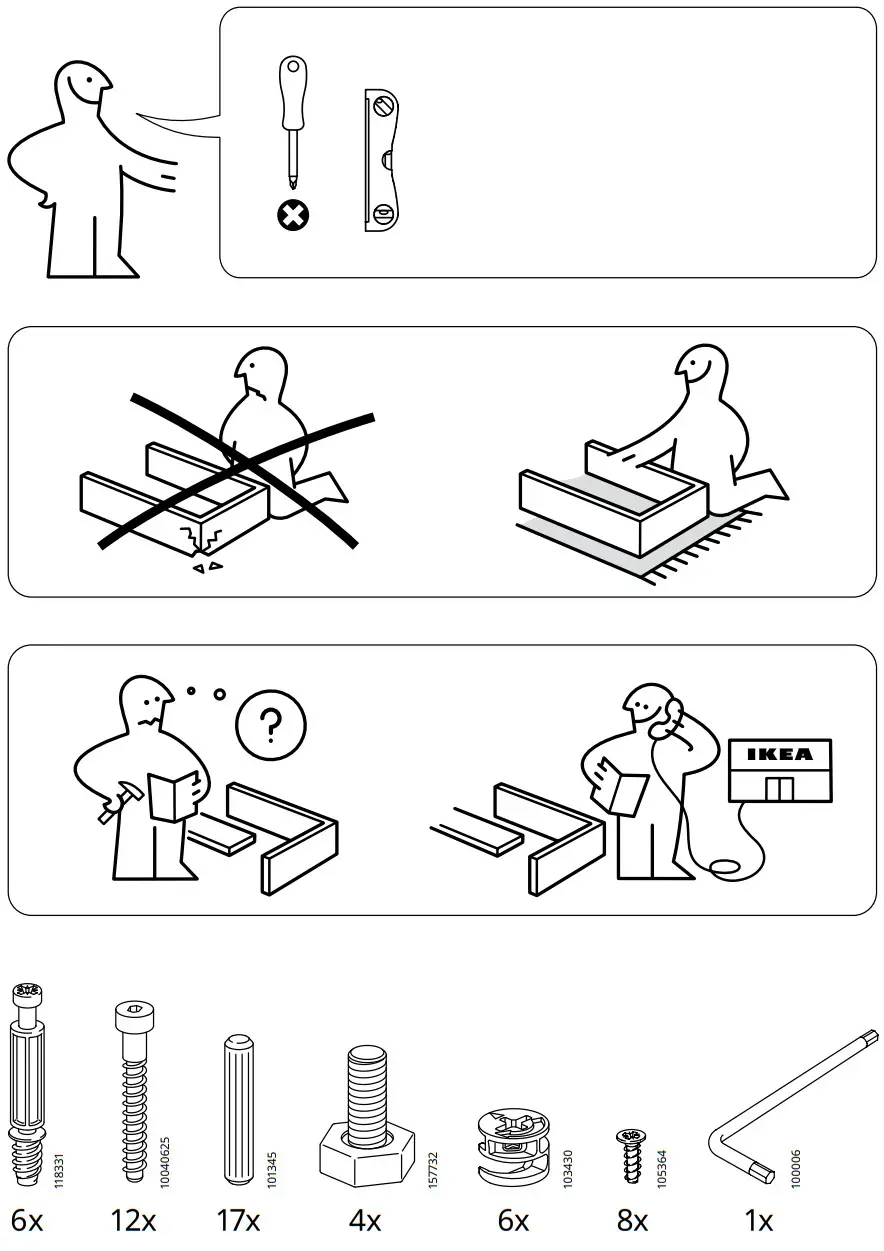 IKEA AA 2161838 2 NORDKISA Dressing Table - FIGURE 1