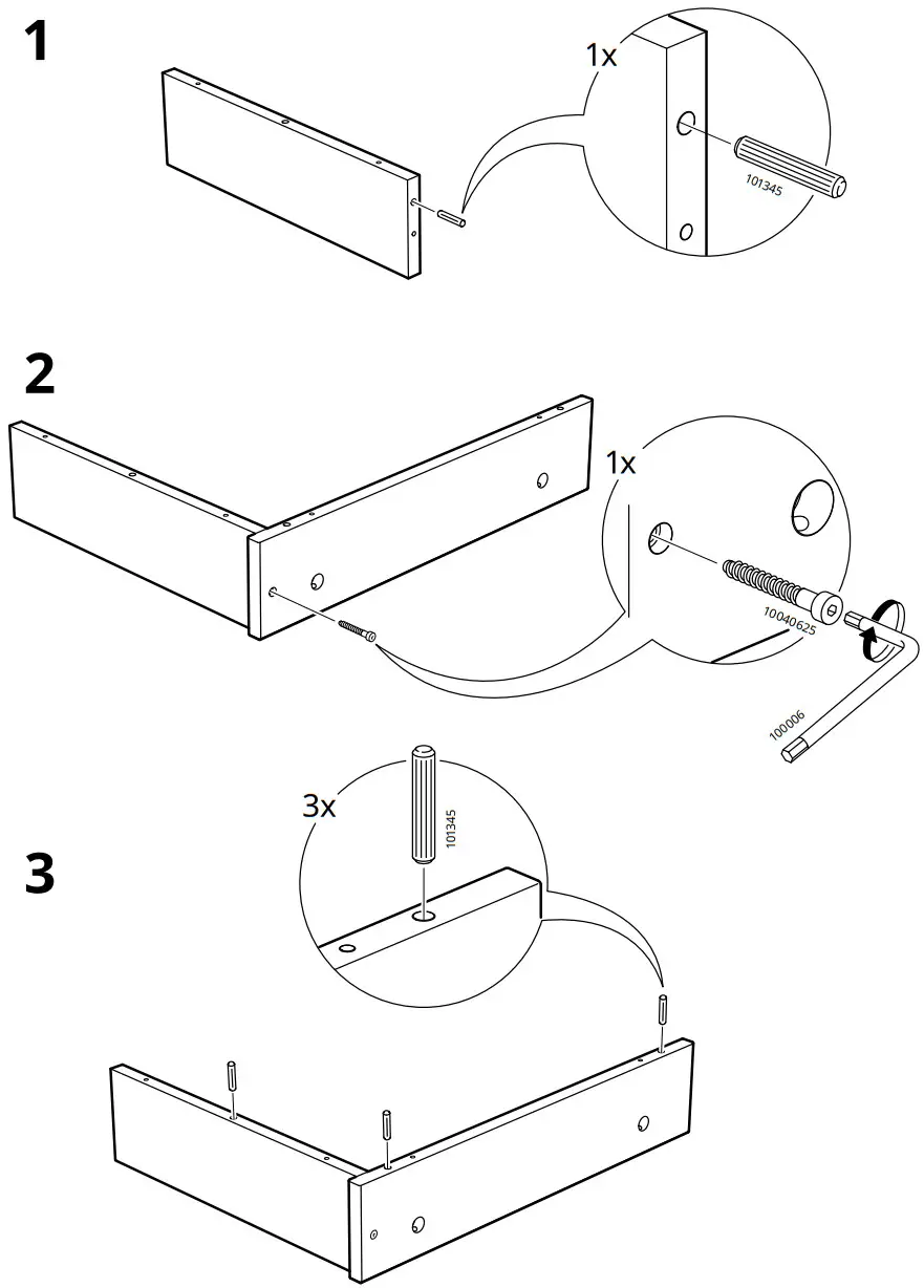 IKEA AA 2161838 2 NORDKISA Dressing Table - FIGURE 2