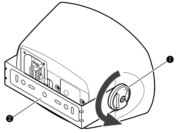 Attaching the U-Bracket to a Wall or Ceiling