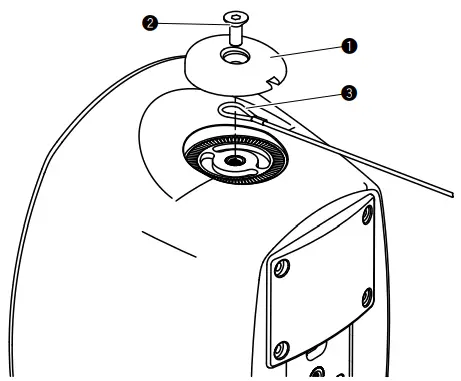 Installing the Loudspeaker Without a U-Bracket