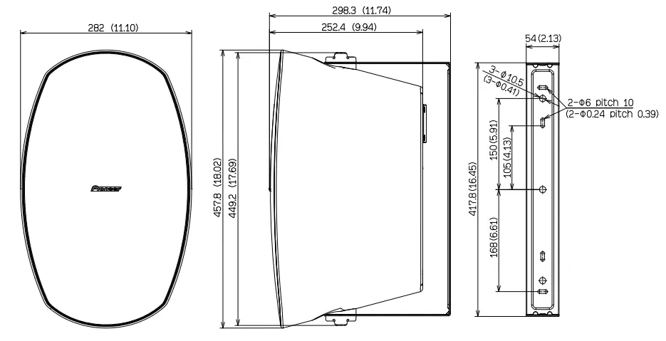 Dimensional Drawings