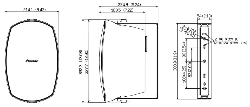 Dimensional Drawings