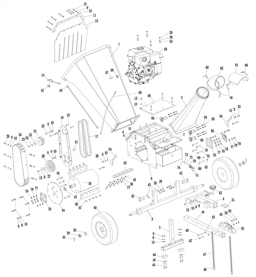 DETAILK2-DK2-OPC506-6-Inch -Commercial-Chipper-fig-9