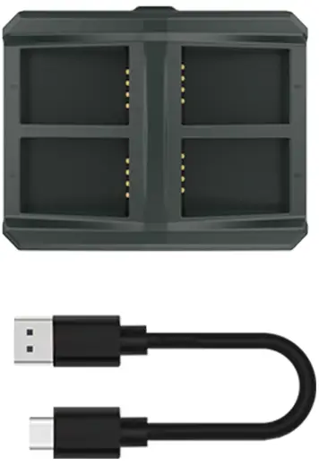 HOLLYLAND 6970758748742-01 C1 Pro 4 Slot Charging Case