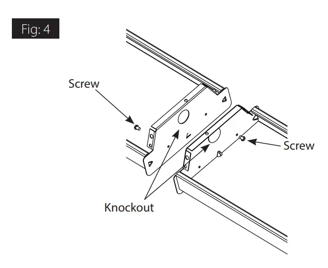 Row Mounting And Through Wiring