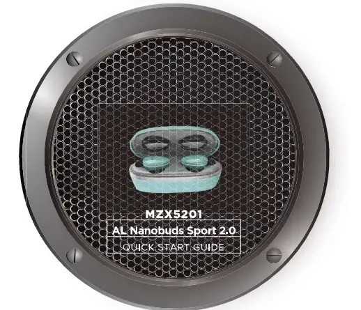 ALTEC LANSING MZC5201 AL Nanobuds Sport 2.0 True Wireless Earbuds