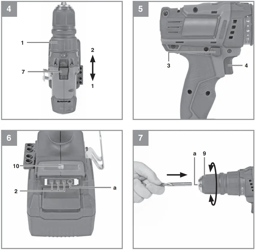 Einhell TC-CD 18-45 3X-Li Cordless Drill-Screwdriver - fig 3