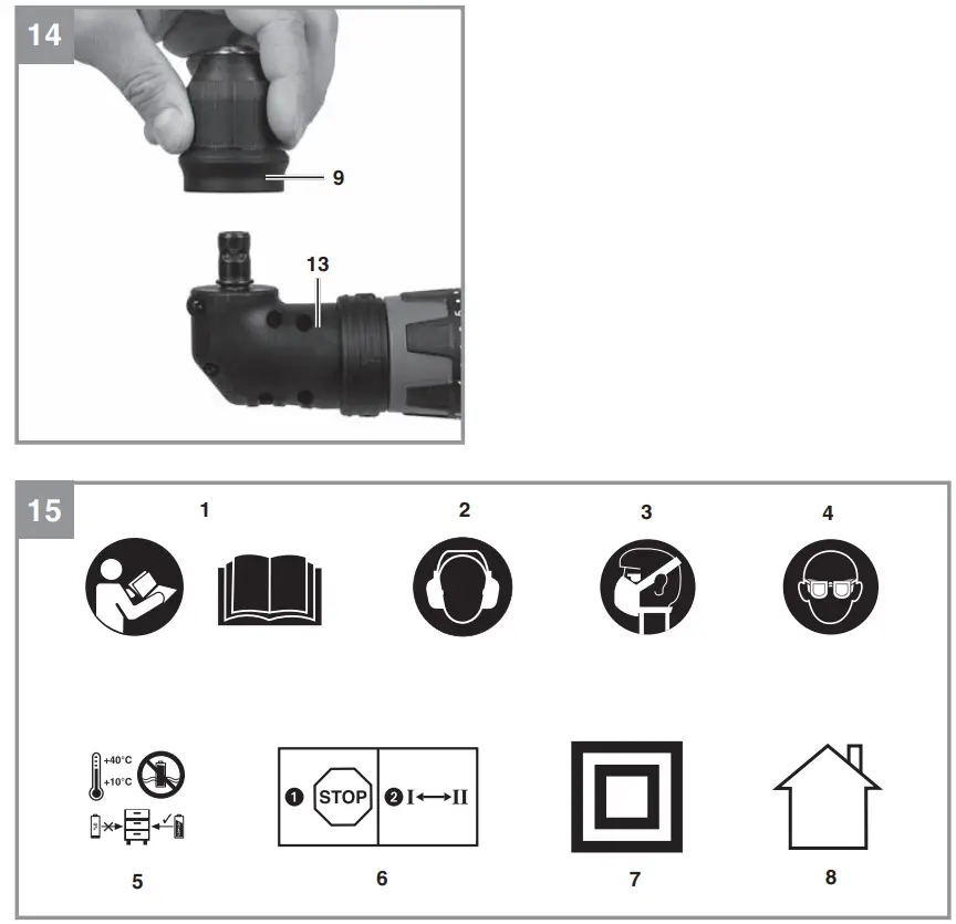 Einhell TC-CD 18-45 3X-Li Cordless Drill-Screwdriver - fig 6