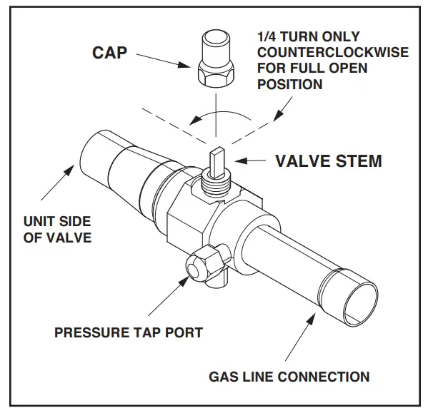 American Standard 4A6H6 Split System Heat Pumps - Service Valve