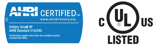 American Standard 4A6H6 Split System Heat Pumps - Weight2