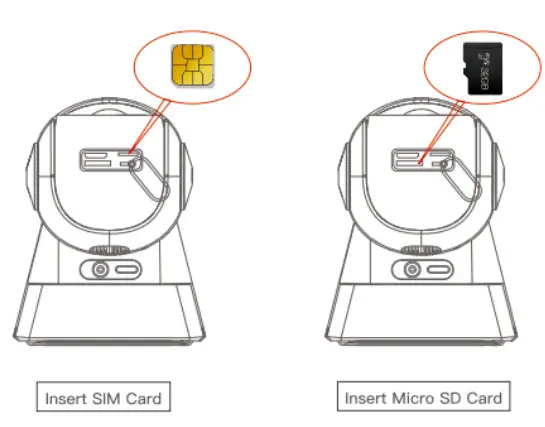 Camcamp SC12 4G LTE No WiFi Cellular Security Camera Outdoor Wireless - SIM Card