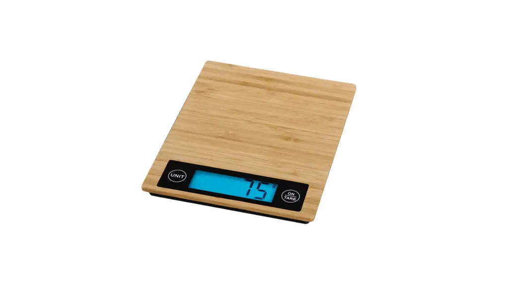 Xavax 113956 Philina Bamboo Kitchen Scales Instruction Manual