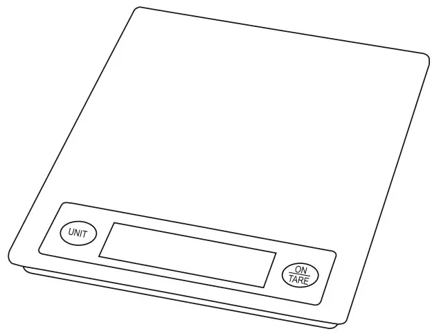 xavax 113956 PHILINA Bamboo Kitchen Scales