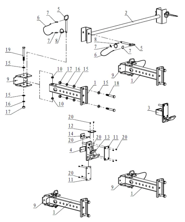 Titan-X-3-Folding-Rack-Power-2