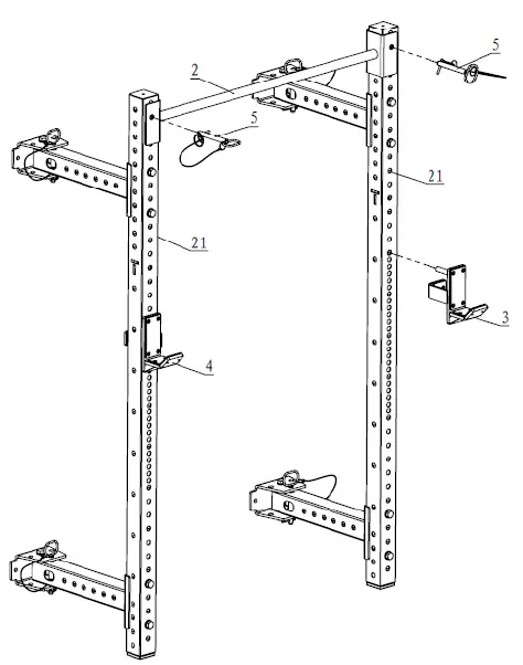 Titan-X-3-Folding-Rack-Power-4