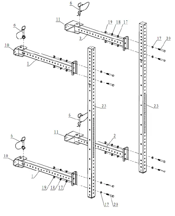 Titan-X-3-Folding-Rack-Power-6