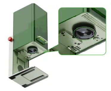 XTOOL F1 Portable IR and Diode Laser Engraver - power attenuation