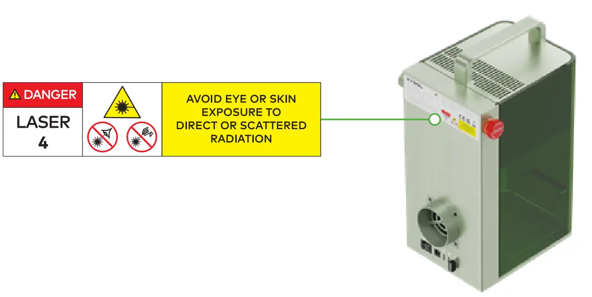 XTOOL F1 Portable IR and Diode Laser Engraver - power supply
