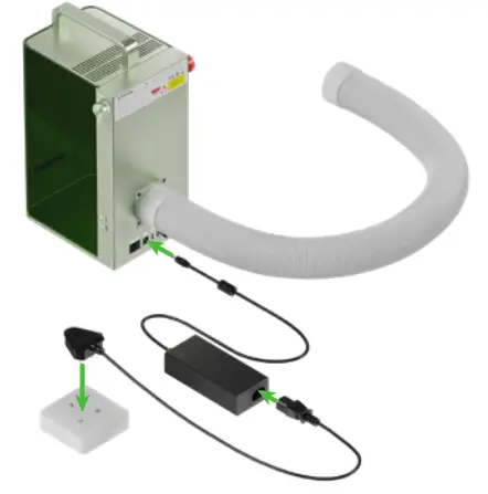 XTOOL F1 Portable IR and Diode Laser Engraver - power