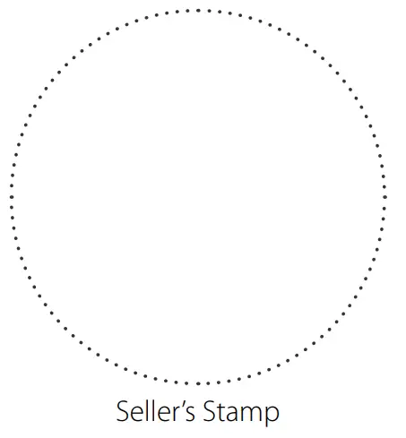 Seller’s Stamp