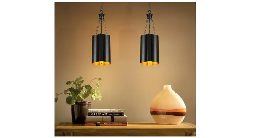 Tribesigns Hd-sf0179 Bailey 1 Light Black Industrial Pendant Light Instruction Manual